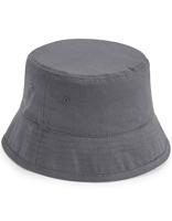 Beechfield CB90N Organic Cotton Bucket Hat - Graphite Grey - S/M