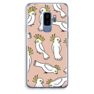 Papegaai: Samsung Galaxy S9 Plus Transparant Hoesje