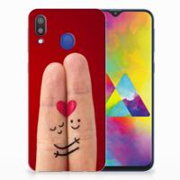 Samsung Galaxy M20 (Power) | Sillicone Back Cover | Liefde - Origineel Romantisch Cadeau