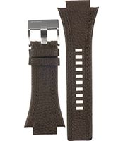 Horlogeband Diesel DZ4174 Leder Bruin 22mm