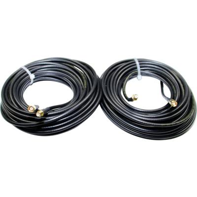 Wittenberg Antennen LTE, UMTS Mobilfunk 2 x 3m Duo SMA Stecker auf SMA Buchse K-103071 SMA-adapter - 1 stuk(s)