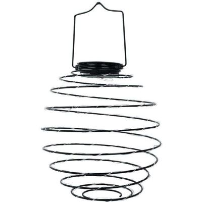 Hanglamp op zonne-energie - LUMISKY - ORION - H37 cm - Microspiraal - Warm witte LED
