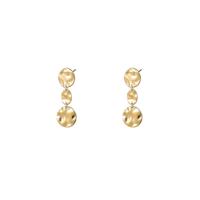 Day&Eve Oorbellen Long Round Stud | Goud