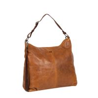 Justified Bags Justified Bags® Dyon - Shopper - Handtas - Schooltas - Leer - 36x12x32cm - Cognac - thumbnail