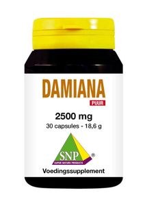 Damiana extract 2500 mg puur