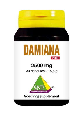 Damiana extract 2500mg puur
