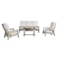 Valerio Loungeset Taupe