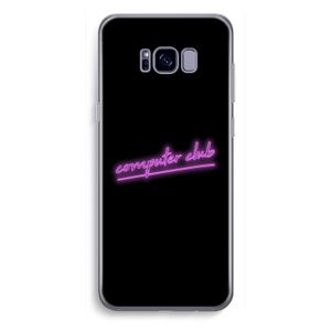 Vice Black: Samsung Galaxy S8 Plus Transparant Hoesje