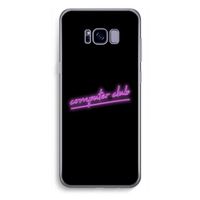 Vice Black: Samsung Galaxy S8 Plus Transparant Hoesje