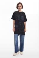 Kort jurkje met korte mouwen Mickey - BLACK - L