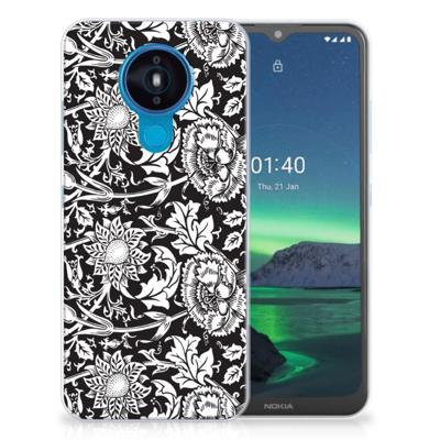 Nokia 1.4 | TPU Case | Black Flowers