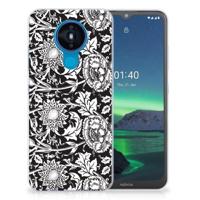 Nokia 1.4 | TPU Case | Black Flowers