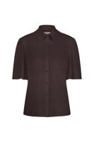 Poppy butterfly blouse - espresso - 91536