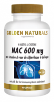 Golden Naturals NAC 600mg Capsules