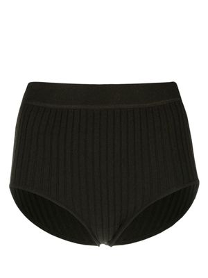 ERES short Coeur en maille nervurée - Vert
