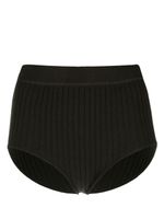 ERES short Coeur en maille nervurée - Vert