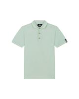 Malelions Signature Polo Kids Grijs/Mint - Maat 128 - Kleur: Grijs | Soccerfanshop