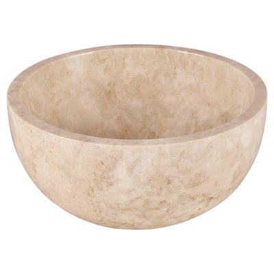 Differnz LODI Waskom - 38cm - gepolijst natuursteen - beige 36.102.46
