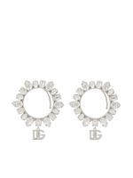 Dolce & Gabbana crystal-embellished earcuff earrings - Argent - thumbnail