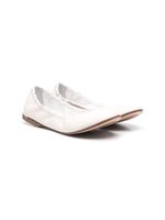 Andrea Montelpare ballerines à bordure élastiquée - Blanc