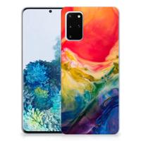Smartphone hoesje Samsung Galaxy S20 Plus Watercolor Dark