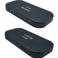 I-tec Thunderbolt 3/USB-C Dual 4K Docking Station + USB-C to DisplayPort Cable (1,5 m) + Power Deliv