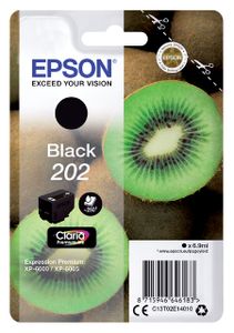 Epson Kiwi Singlepack Black 202 Claria Premium Ink