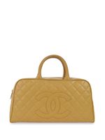 CHANEL Pre-Owned sac fourre-tout à matelassage losanges (2005) - Tons neutres