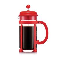 Java piston koffiezetapparaat 8 kopjes rood - Bodum - thumbnail