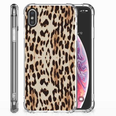 Apple iPhone X | Xs Case Anti-shock Leopard Apple iPhone X | Xs Case Anti-shock Leopard