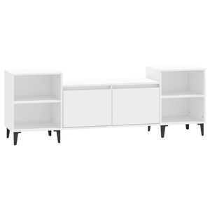The Living Store TV-meubel - TV-meubel - 160 x 35 x 55 cm - Wit