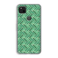 Moroccan tiles 2: Google Pixel 4a Transparant Hoesje