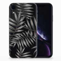 Apple iPhone Xr | TPU Case | Leaves Grey