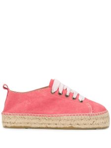 Manebi espadrilles à plateforme - Rose