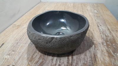 Wasbak riviersteen RS250337, 39x37x15 cm