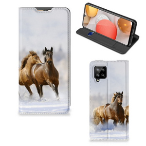 Samsung Galaxy A42 Hoesje maken Paarden