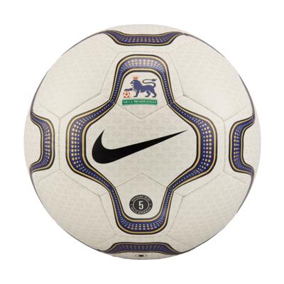 Nike Premier League Heritage Geo Merlin Voetbal Maat 5 Wit Blauw Goud Nike Premier League Heritage Geo Merlin Voetbal Maat 5 Wit Blauw Goud
