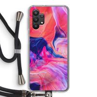 Earth And Ocean: Samsung Galaxy A32 5G Transparant Hoesje met koord