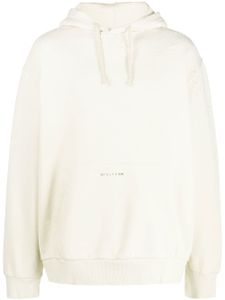 1017 ALYX 9SM hoodie en coton à logo imprimé - Tons neutres