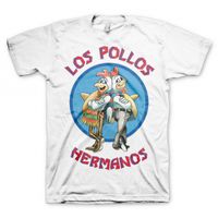 T-shirt Breaking Bad Los Pollos wit voor heren 2XL  -