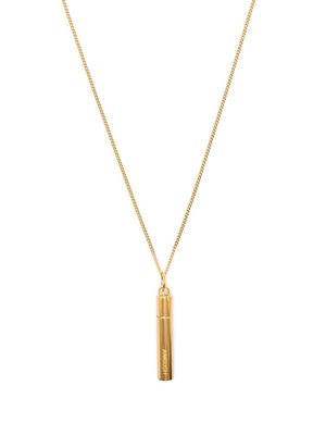 AMBUSH collier à pendentif à design géométrique - Or