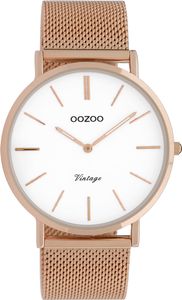 OOZOO Timepieces Horloge Vintage Rosé/Wit | C9917