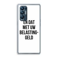 Belastinggeld: Oppo Find X3 Neo Transparant Hoesje