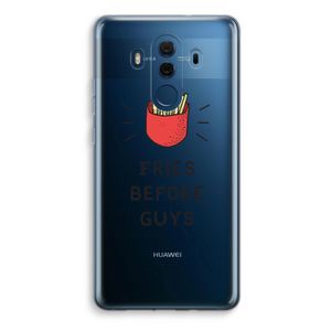 Fries before guys: Huawei Mate 10 Pro Transparant Hoesje