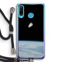 Alone in Space: Huawei P30 Lite Transparant Hoesje met koord