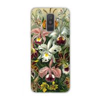 Haeckel Orchidae: Samsung Galaxy A6 Plus (2018) Transparant Hoesje