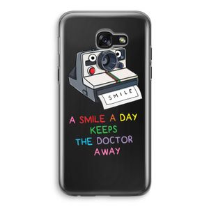 Smile: Samsung Galaxy A5 (2017) Transparant Hoesje