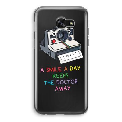 Smile: Samsung Galaxy A5 (2017) Transparant Hoesje