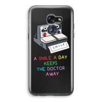 Smile: Samsung Galaxy A5 (2017) Transparant Hoesje