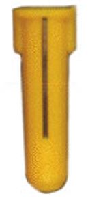 Thorsman plug geel 5mm lang 22mm (100 stuks)